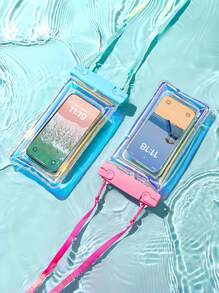 1/3/5 pezzi Custodia impermeabile e trasparente per telefono, protezione subacquea per nuoto, immersioni, surf e kayak | Compatibile con touch screen | Ideale per spiaggia, crociera, pesca e attività all'aperto | Essenziale per le vacanze estive