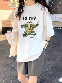 Women T-Shirts - 白色 - 查看 1