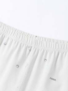 Annil Children's Clothing For Girls, Girls, Boys, Girls, Teenagers, Autumn Shirts And Pants Sets, Home Warm Clothes, Printed Base, Autumn Shirts And Pants