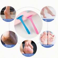 1 pieza/3 piezas Removedor de callosidades del talón, 1 pieza Herramienta de cuidado de pies Removedor de piel muerta Raspador de callosidades, Herramienta de pedicura, Máquina de pulido de talones, Herramienta de cuidado de pies en el hogar Profesional Cuidado perfecto de pies para piel muerta, dura y resquebrajada Regalo ideal Herramienta de pulido de pies Cepillo de pies 1 pieza Herramienta de eliminación de piel muerta de los pies Herramienta de cuidado de la piel Raspador de pedicura portátil de plástico, Herramienta de pedicura profesional (color y estilo aleatorios)