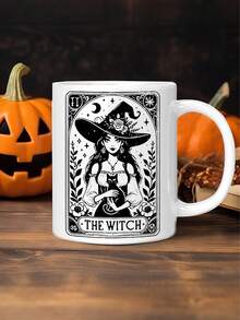 1 cốc cà phê Witchy 11oz, cách nhiệt, tái sử dụng, cốc gốm Halloween, đồ trang trí Halloween, trang trí mùa thu, chỉ rửa tay, trang trí phòng, cô dâu xác chết, tủ đông, cốc đa năng cho người lớn, lý tưởng cho Giáng sinh, Halloween, Phục sinh, Lễ tạ ơn, quà tặng sinh nhật, quà tặng ngày lễ, quà tặng Giáng sinh, đồ dùng nhà bếp, văn phòng học tập tại nhà, cốc du lịch đa năng - Nhiều màu - Xem 2