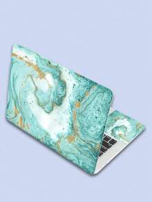 A Set Of 15-Inch Laptop Skin With Marble Pattern For Laptops, MacBooks,HP