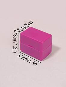 1 pieza Sello de privacidad con código rodante morado, sello compacto creativo para casa y paquetes con recubrimiento antiarreparto, de vuelta a la escuela - Morado - Ver 19