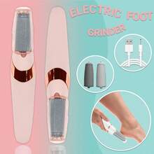 Electric Foot File, Foot Callus Remover, Equipped With Two Different Grinding Heads, Two Speed Settings, Automatic Lighting, For Better Removal Of Foot Calluses The First Choice For Giving Gifts, Perfect For Loved Ones, Mothers, And Elders. - 白色 - 查看 10