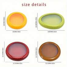 4/2pcs Silicone Fruit Storage Boxe, Large Capacity Reusable Fridge Storage Boxes, Ideal For Preserving Avocados, Tomatoes, And Perfect For Garlic, Onions, Lemons, And Potatoes - Multicolor - View 5