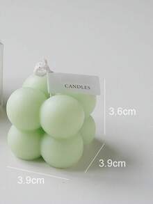 1/2/12pcs Mini Magic Cube Scented Candle,Handmade Bubble Shaped Candles Cute Aromatherapy Candles For Halloween,Spooky,Autumn,Festival,Holiday ,Winter,Holiday,Festival,Room Decor,Gifts Graduation,Candle Wholesale