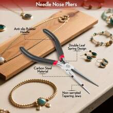 Long Nose Pliers, Small Pointed Pliers, Mini Jewelry Pliers, Jewelry Making Tools, Chain Nose Pliers, For Jewelry Making And Repair, Wire Bending And Gripping Tools