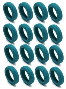 16/8 Peças Coberturas de Roda de Mala, Protetores de Roda de Mala, 1 Peça Protetores de Roda de Mala Portáteis, Coberturas de Roda de Mala de Silicone Coloridas para Conjuntos de Malas com 8 Rodas Giratórias, Capas de Roda Redutoras de Ruído para Cadeiras de Rodas de Escritório, Capas de Mala Anti-Abrasão e Anti-Ruído, Protetores de Mala, Itens Essenciais de Viagem de Férias, Acessórios de Viagem, Capas de Roda de Mala de Mão para a Maioria dos Conjuntos de Malas com Rodas.