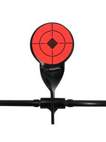 1pc Metal Soft Shooting Target, Indoor/Outdoor Competition Shooting Rotating Target With Reset Function And Portable Design - Red - View 5