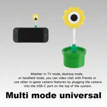 AOLION For Switch 2专用摄像头 NS2代游戏机高清画质通话游戏摄像头 Switch2向日葵摄像头周边配件 - 彩色 - 查看 7