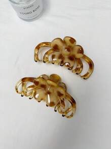 1 pieza Nuevo clip de leopardo de moda para dar volumen al cabello en la parte de atrás de la cabeza, clip de pelo, adorno para el cabello para el Día de San Valentín, pinza de pelo, pinza de cabello, recogedor de cabello
