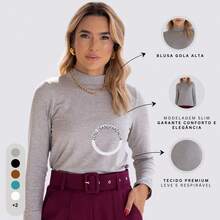 Blusa Feminina Cacharrel Malha de Viscose