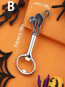 1 件不锈钢开瓶器，适合万圣节、圣诞节、送给朋友、家人、爸爸、圣诞节、派对、伴郎、兄弟、万圣节、感恩节、万圣节礼物