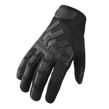 战术全指触屏手套，适合户外活动、运动、骑行、徒步旅行