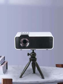 ThundeaL 投影仪支架 可折叠云台三脚架 适用于投影仪、相机三脚架 - 黑色 - 查看 2