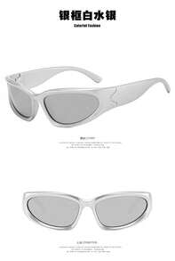 Gafas De Mujer Steampunk Sunglasses Women's Sports Sunglasses Concave Style Punk Goggles Fashion Sunglasses