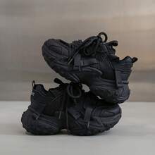 Women Chunky Shoes - Black - View 2