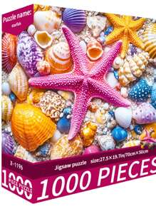 1000pcs Creative Adult Puzzle Set, High-Quality Seamless DIY Jigsaw Puzzle, Interesting Family Challenge Without Frame, Suitable For Birthday Gift, Easter Gift, Home Decor, Great For Home, Living Room, Office Decoration
