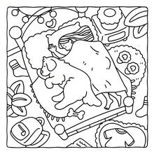 1 cuốn sách tô màu dành cho người lớn chủ đề "Cuộc sống của chó" | Họa tiết dễ chịu, đường nét rõ ràng, bao gồm nhiều cảnh thư giãn | Nên sử dụng kèm với giấy vẽ, thích hợp làm văn phòng phẩm, đồ dùng học tập, món quà hoàn hảo cho các bạn gái, mùa cưới, Ngày của Mẹ. - CUỘC SỐNG CỦA CHÓ - Xem 10