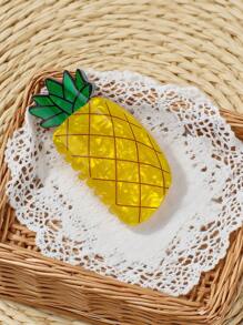 1pc Korean Fruit Series Large Hair Claw Clip, Acrylic Cute Ponytail Claw Hair Clip Accessories Suitable For Daily Travel, Gatherings, Beach Parties, And Wearing During Summer, Autumn, And Back To School Seasons Holiday Essential