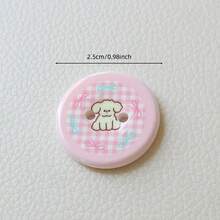 10/20 件可爱卡通樱花、动物印花彩色纽扣、时尚配饰、DIY 工艺用品，适用于服装、头饰、鞋子、手工奶油树脂装饰 - 彩色 - 查看 19