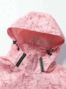 Women's Lightweight Windbreaker Detachable And Adjustable Hood Jacket With Zippered Pockets Outdoor Cycling Bike Rock Climbing Jacket