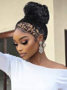 Hair Water Wave Headband Glueless Wigs 100% Human Hair No Glue No Lace Fit For All Head Sizes With Invisi Drawstring Beginner Friendly Hook Fit No-Slip Unice Wigs