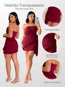 Women Short Dresses - trắng - Xem 3