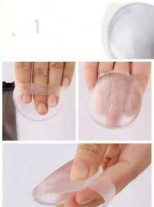 1个/2个/3个装硅胶美妆蛋，不吸粉，水晶BB气垫，透明啫喱粉底，不吸粉，美妆蛋收纳袋，超级柔软！Hidden Treasure透明硅胶美妆蛋，干湿两用，顺滑不吸粉，化妆工具，BB气垫，啫喱美妆蛋，化妆品，便宜，房间装饰，梳妆台，旅行，卧室，化妆配件，粉扑，美妆蛋，粉扑，美妆海绵，便宜，圣诞礼物，化妆品，化妆工具，便宜货，礼物，女士礼物，圣诞礼物