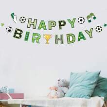 New Soccer Flag Pick 21pc/Bag, - Green - View 7