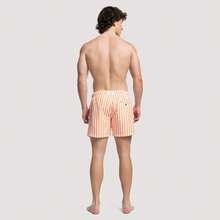 Apres Life Orange Stripe Swimshorts - Orange - View 2