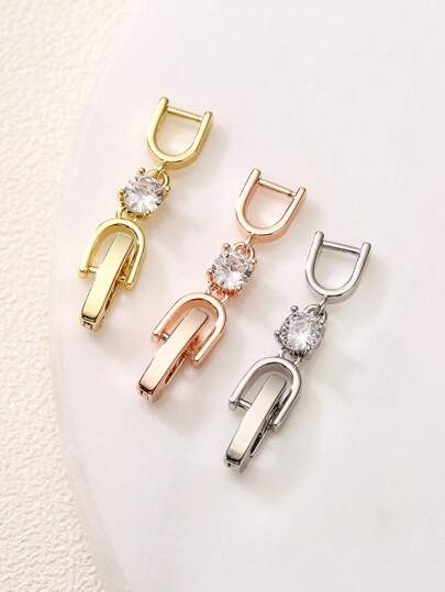 1pc Versatile Silver, Gold, Rose Gold Extender Chain For Necklace & Bracelet DIY Jewelry Accessories