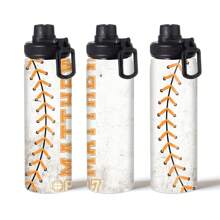 1 件 27 盎司定制运动杯，带腋下主题印花，自定义名称，自选图案，自定义号码，适用于冷热，手感舒适，适合赠送家人和朋友，适用于各种场合