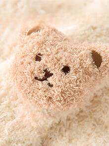 1pc Kids Winter Scarf, Toddler Thick Warm Fleece Neck Warmer, Cute Bear Design, Windproof For Outdoor, Suitable For 2-8 Years Old - Plush Bear Scarf - View 12