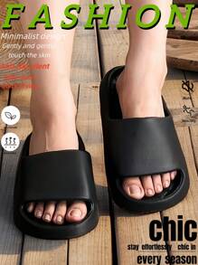 Sandales femmes style EVA - Respirantes antibactériennes Cloud Comfort, prêtes pour la douche antidérapantes et à séchage rapide sans odeur. Pantoufles unisexes d'intérieur/extérieur