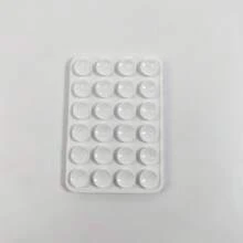 48pcs Double-Sided Silicone Suction Cup Phone Stand, Minimalist Suction Cup Sticker Non-Slip Phone Case Portable Detachable Phone Holder, Square Anti-Drop Phone Suction Cup Stand, Halloween Gift