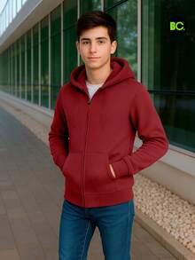 Big City Tween Boys Sweatshirts - 紅色 - 查看 2
