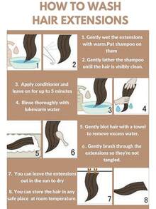 Topper de cabello, topper de cabello sintético de 16 pulgadas con ondas y color negro natural para mujeres con cabello ralo, con flequillo, para añadir volumen natural al cabello - Multicolor - Ver 9