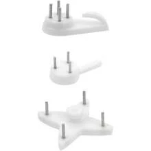 100 Stücke unsichtbare Nagel Wandhaken ohne Spuren, Bilderrahmen Hänger, Fotorahmen Aufhänger zum Aufhängen von Foto Rahmen, Dekoration, Kunstwerk