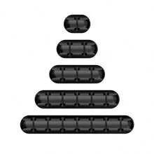 1pc Multifunctional Desktop Cable Organizer, Black Wire Manager, Data Cable Storage Holder Back To School