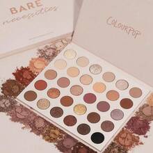 ColourPop Stone Cold Fox Eyeshadow Palette - 30 Pan Cool Tone Eye Makeup Palette With Matte & Metallic Finishes - High-Pigment Eye Makeup With A Long-Wearing Formula (1.16 Oz)