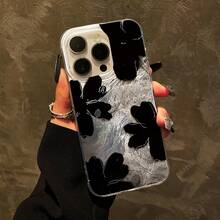 Funda para teléfono: Esta funda está diseñada para los modelos 13 y 4, con un brillante patrón glaciar y un elegante diseño de hilo para el 16 Pro. Es de TPU ultrafina. - Colores mixtos 1 - Ver 2