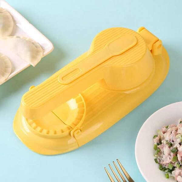 1 pieza Molde creativo para hacer empanadillas, prensa de masa para empanadillas hecha a mano, molde para masa de empanadillas para uso doméstico, herramienta fácil para hacer empanadillas