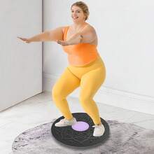 1 Stück 30cm Wackelbrett Yoga Schaukel Balanceboard tragbares Balancetrainer für Kerntraining