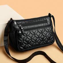 Women Crossbody - 豆沙 - 查看 4