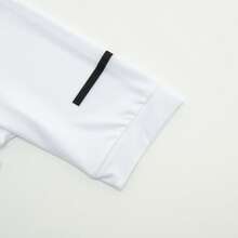 Raudax 新款极简热转印骑行服，轻便透气，高弹性，适用于公路车、山地车，白色 - 白色 - 查看 6