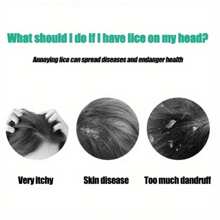 6pcs Lice Comb Set - Easy Lice & Nit Removal, Long-Lasting Undistorted Anti-Dandruff Comb