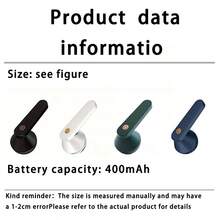 可充电式织物除毛器：便携式USB供电毛球去除器，适用于家用毛衣和针织织物除毛球 - 彩色 - 查看 8
