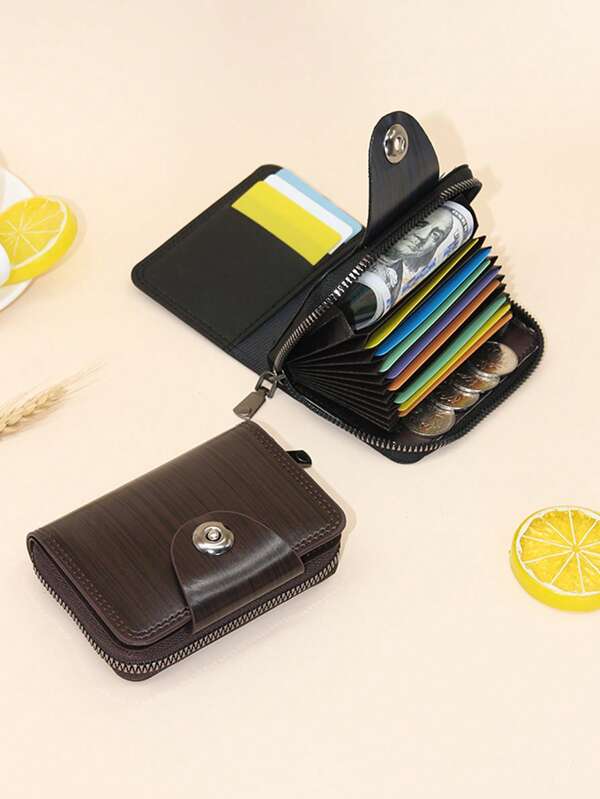 محفظة بطاقات ذات سعة كبيرة وخفيفة الوزن محمولة، للسيدات والنساء، هدية مناسبة للعطلات والأعياد والأعياد الميلادية، هدية للمعلمين، حامل بطاقات الهوية والبطاقات الائتمانية والأعمال