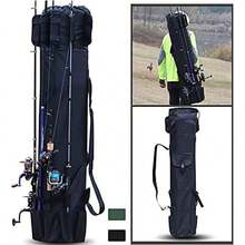 Outdoor Fishing Bag Multifunctional Fishing Rod Bag Sea Rod Fishing Tackle Storage Bag Shoulder Bag - Green - View 2